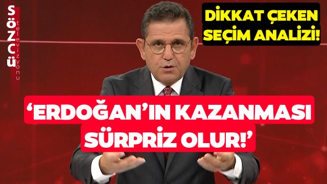 Fatih Portakal'dan Dikkat Çeken Seçim Analizi! 'Erdoğan'ın Kazanması Sürpriz Olur'