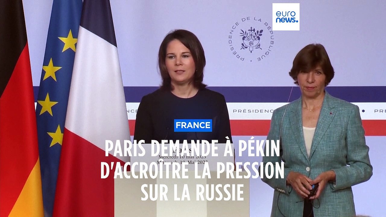 Ukraine : Paris et Berlin demandent à Pékin d'accroître la pression sur Moscou
