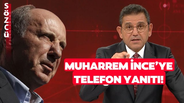 Fatih Portakal'dan Muharrem İnce'ye Telefon Çıkışı! 'Aramalarımıza Dönün!'