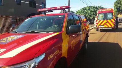 Ciclista fica ferido em acidente com van no Bairro Periolo