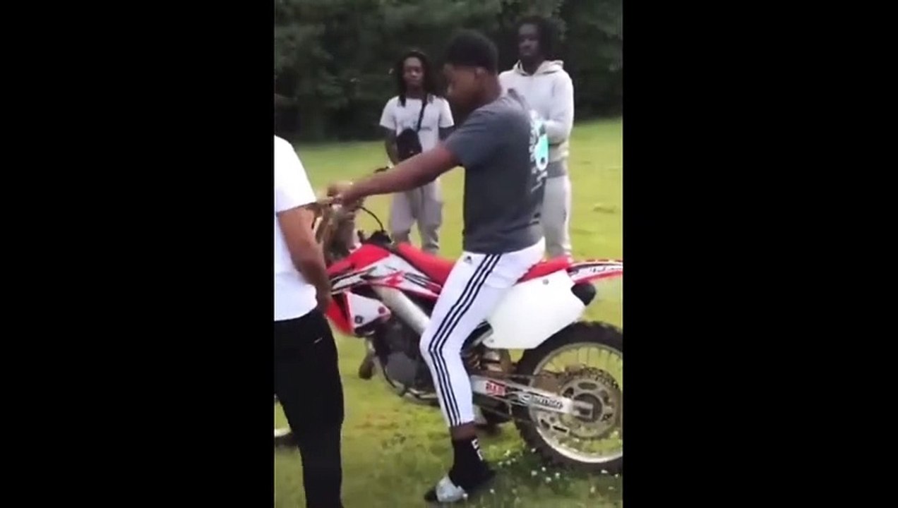 Premier tour à moto... pas très concluant