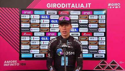 Interview Andres Leknessund Stage 5 Giro d'Italia