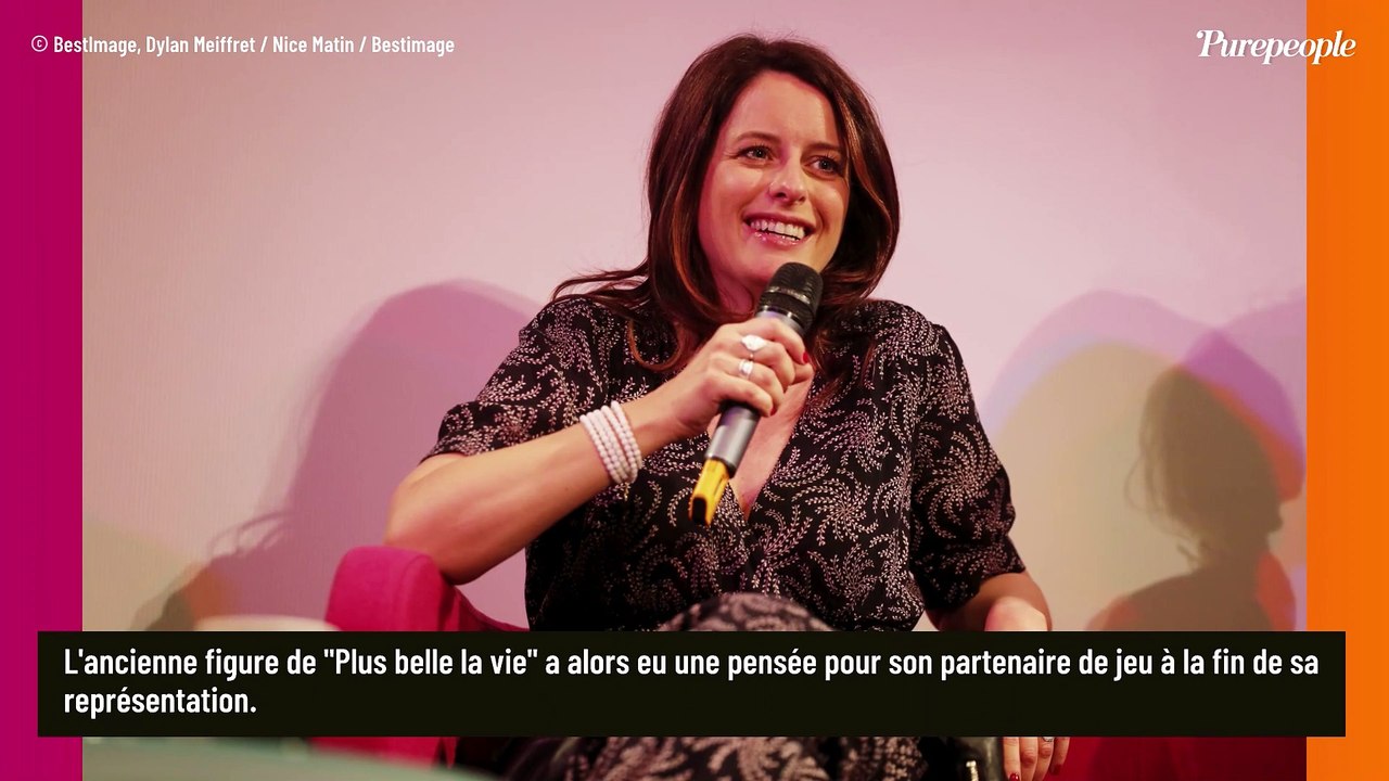 Anne Décis en larmes sur scène : son hommage poignant à Michel Cordes, la star de Plus belle la vie retrouvée morte