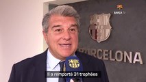 Joan Laporta rend hommage à Busquets : “Un grand capitaine du Barça”