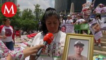 Rosa Icela sale a marchar para pedir justicia por su hijo junto a miles de mujeres en CdMx