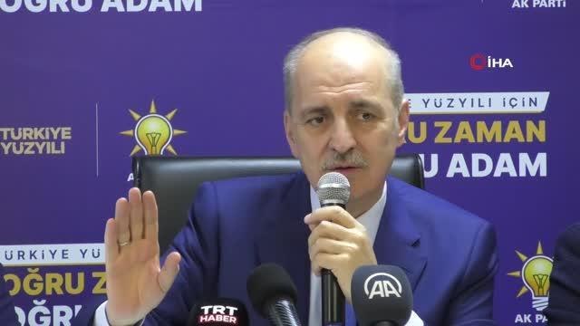 AK Parti Genel Başkanvekili Numan Kurtulmuş Tayyip Erdoğan'ı göndermek için yedi yamalı bohça koalisyon kurdular