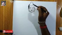 how to draw lord buddha easy line drawing,easy line art gautam ......jettv .Drawing Academy 18-May-2019 videoplayback (1)