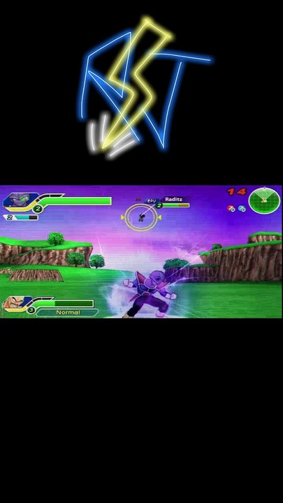 Dragon Ball Z: Tenkaichi Tag Team Español - Cui y Nappa VS Vegeta (Inicio) y Raditz #2 RJ ANDA