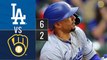 Resumen Dodgers de Los Ángeles vs Cerveceros de Milwaukee | MLB 09-05-2023