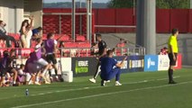 Arbeloa y Torres, y su reacción a los goles de la Copa de Campeones Juvenil