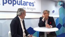 Jorge Azcón: «Aragón es un infierno fiscal, pagamos mucho más impuestos que la media de los españoles»