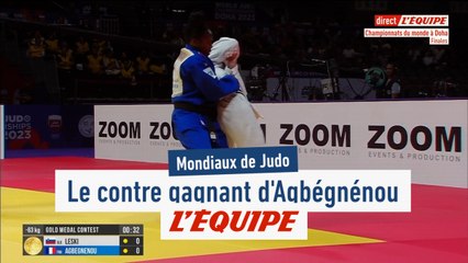 Le contre gagnant d'Agbégnénou - Judo - décryptage