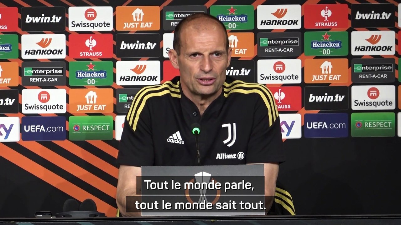 Massimiliano Allegri : “Nous avons une telle armure, plus rien ne nous affecte”