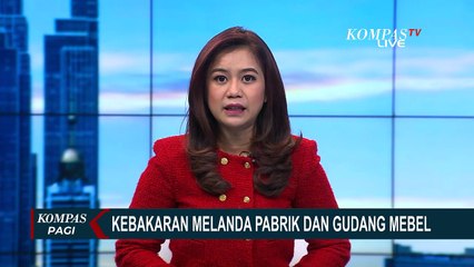 Kebakaran Melanda Pabrik dan Gudang Mebel di Simalungun, Penjaga Melarikan Diri