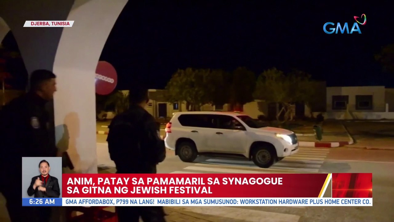 Anim, patay sa pamamaril sa Synagogue sa gitna ng Jewish Festival | UB