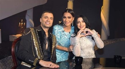 بسمة وهبة تنصح حسن شاكوش وزوجته: لا تفشيا أسرار البيوت