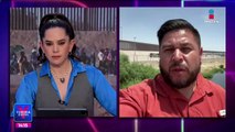 Migrantes esperan poder entrar en Estados Unidos desde Ciudad Juárez
