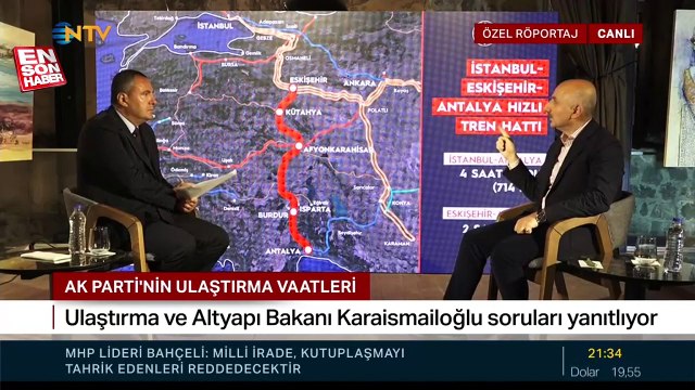 Adil Karaismailoğlu: İstanbul ile Antalya arası 4 saat 45 dakikaya inecek