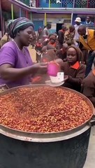 So kind, quick and smooth feeding the babies #auntieloni.. Githeri, also called muthere or mutheri is a Kenyan traditional meal of maize and legumes with some spices mixed and boiled together. The maize and beans are mixed in a sufuria, a type of pot. Wat