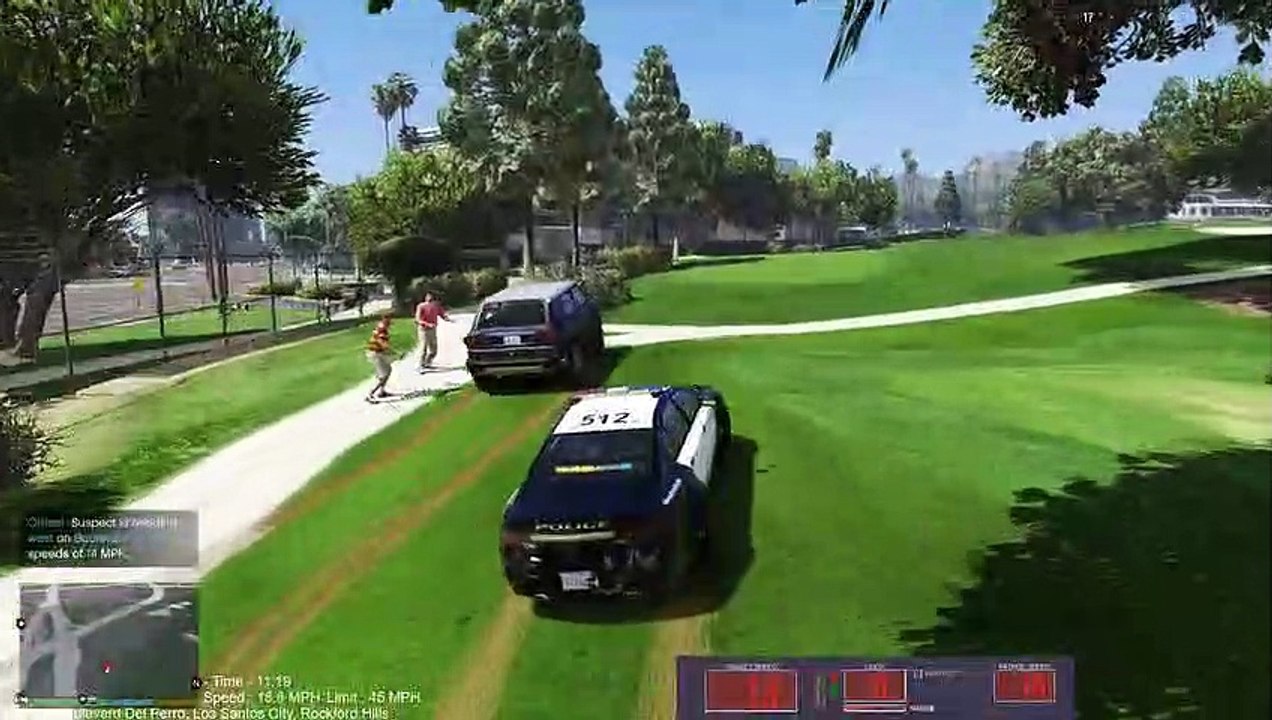 LSPDFR - Pursuit On The Green
