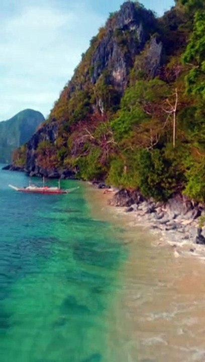 Odessa Beach EL NIDO PHILIPPINES   Drone Video EL NIDO Tour A