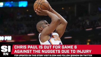 Chris Paul Will Miss Game 6 Against Nuggets With Left Groin Strain