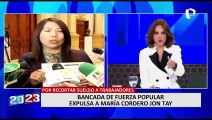 César Revilla: expulsión de María Cordero Jon Tay de la bancada de Fuerza Popular no tiene retroceso