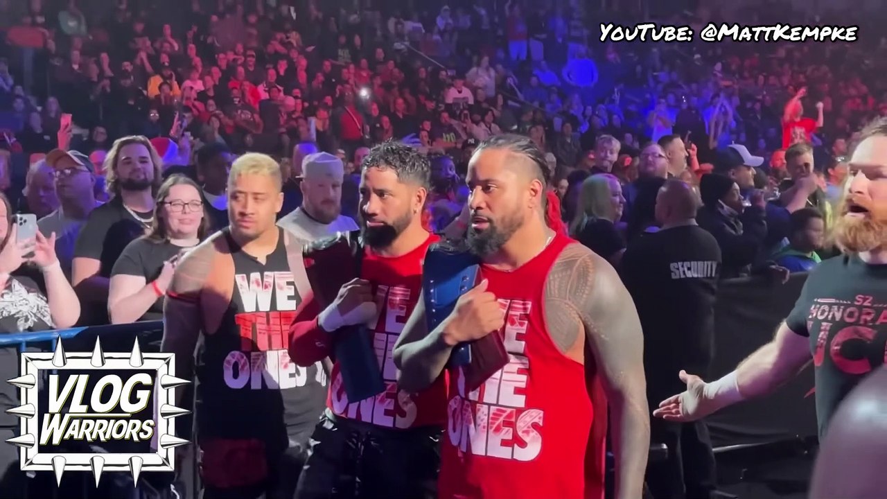 Braun Strowman, Kevin Owens, & Brawling Brutes battle Sami Zayn, Solo Sikoa, & The Usos!!