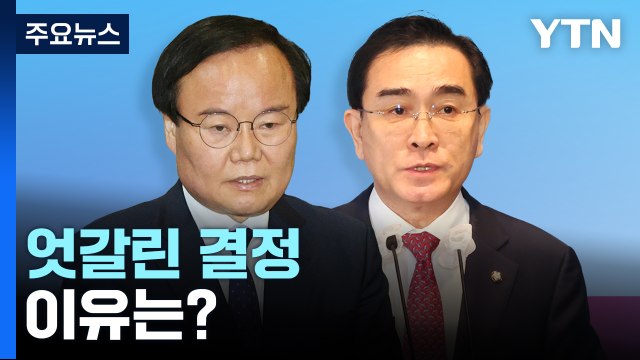 [뉴스앤이슈] 김재원 '당원권 정지 1년' 태영호 '3개월'...엇갈린 결정 왜? / YTN