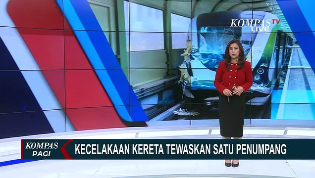 Kereta Tabrak Derek yang Jatuh dari Lokasi Konstruksi, 1 Penumpang Tewas!