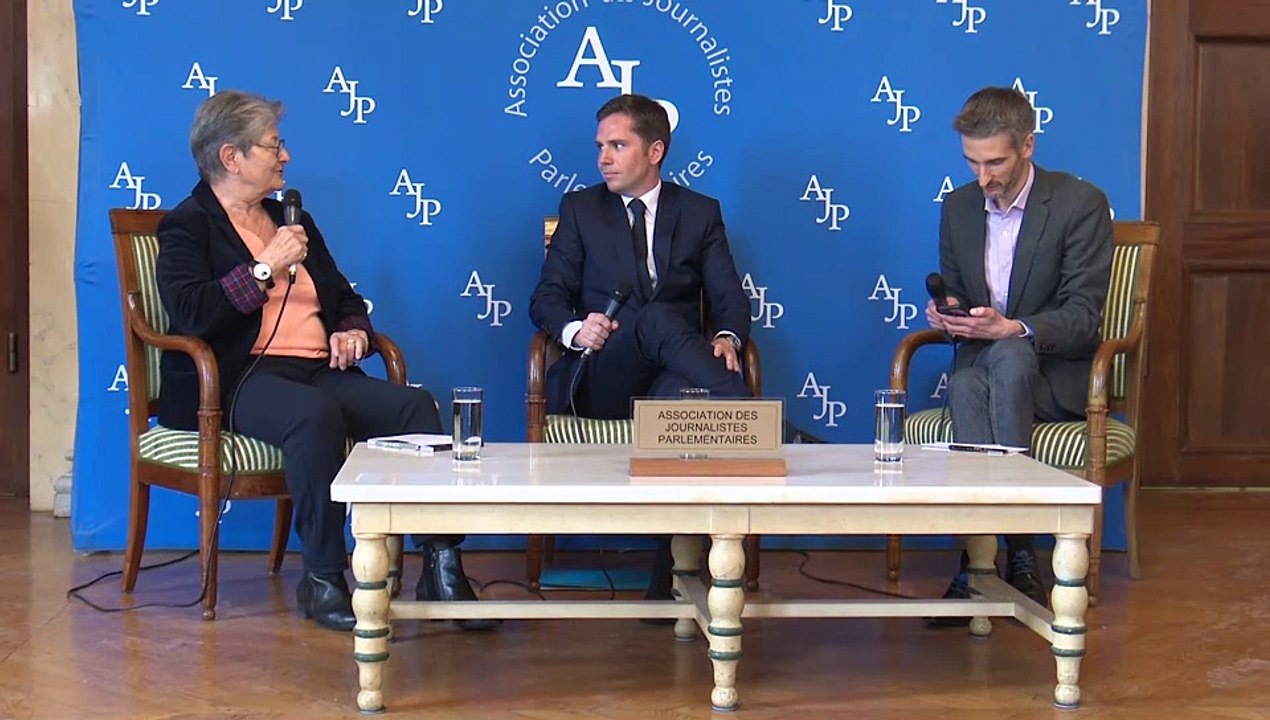 Conférence de presse de l’AJP : M. Pieyre-Alexandre Anglade, député (RE) des Français établis hors de France, Président de la commission des Affaires européennes de l’Assemblée nationale  - Mercredi 10 mai 2023