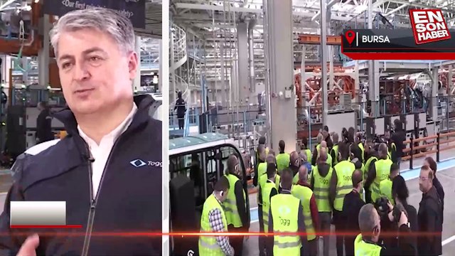 Togg Gemlik üretim tesisi kapılarını açtı