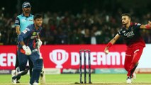 RCB vs LSG Last Over Drama - Harshal Patel tried to Mankad and Run Out Non Striker Ravi Bishnoi