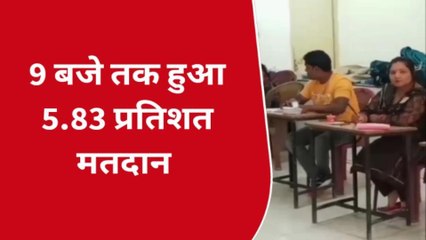 कानपुर: नगर निकाय चुनाव में 9 बजे तक 5.83 प्रतिशत हुआ मतदान, मतदाताओं में उत्साह