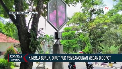 Kinerja Buruk, Dirut PUD Pembangunan Kota Medan Dicopot dari Jabatannya!