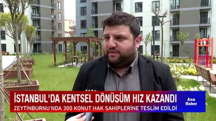 İstanbul'da kentsel dönüşüm hız kazandı