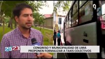 Martín Ojeda: “Proyecto para formalizar a colectivos es el mismo discurso del exministro Juan Silva”