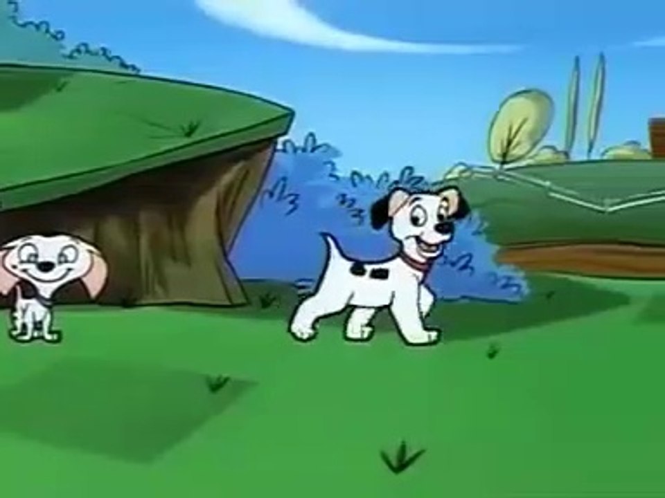101 Dalmatians Season 1 Episode 9 2/2, wild chick chase, Disney dog animation