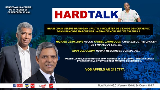 HardTalk 10 05 2023 Michael Jean Louis reçoit Fareed et Eddy Jolicoeur, Human_0