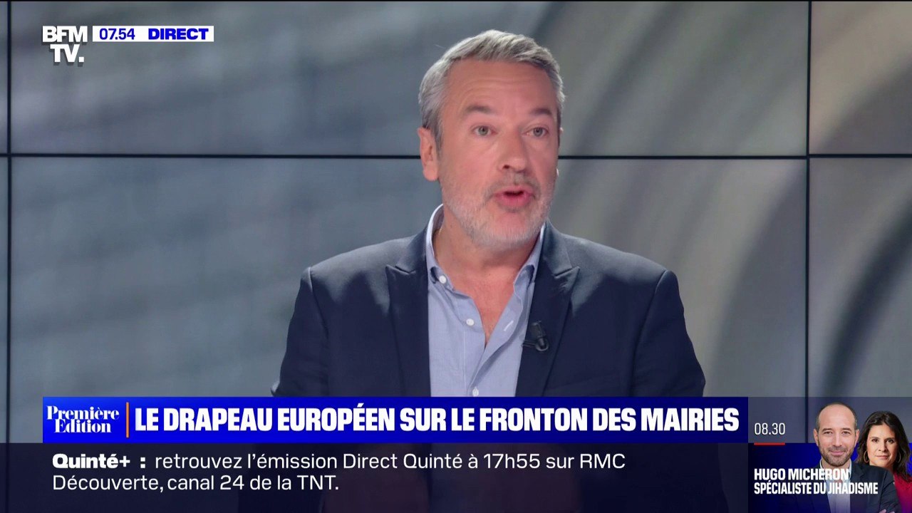 ÉDITO - Drapeau européen sur le fronton des mairies: "Derrière cette portée symbolique, se cachent des arrière-pensées politiques"