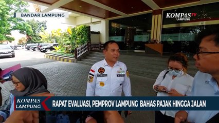 Rapat Evaluasi Pemprov Lampung: Kendaraan Dinas Jangan Telat Pajak