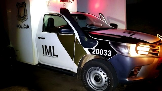 Corpo de Maicon Costa Leite, vítima de acidente na PR-473, chega ao IML em Cascavel