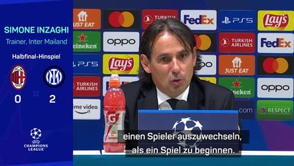 Inzaghi: Dzeko und Mkhitaryan waren "großartig"