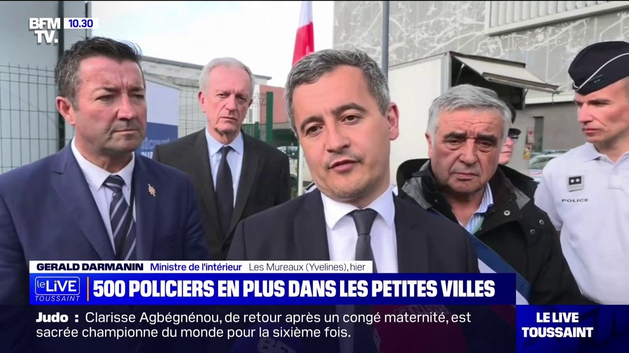 Trafic de drogue: Gérald Darmanin annonce la mobilisation de 500 policiers supplémentaires dans les villes moyennes