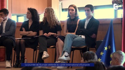 Reportage - La journée de l'Europe célébrée au Lycée International d'Europole - Reportages - TéléGrenoble