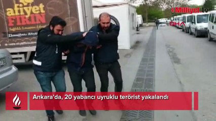 Ankara'da terör örgütüne operasyon! 20 kişi gözaltında