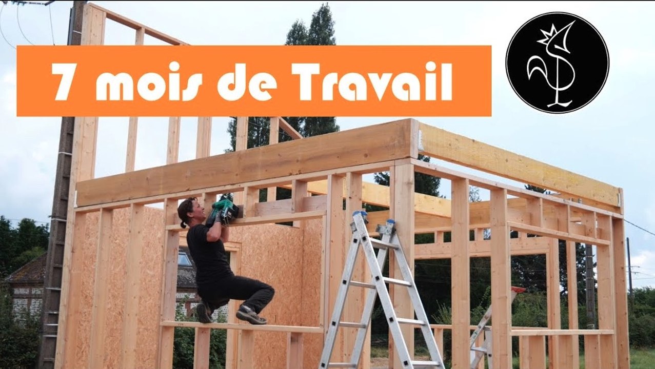 Time lapse extérieur de la tiny house