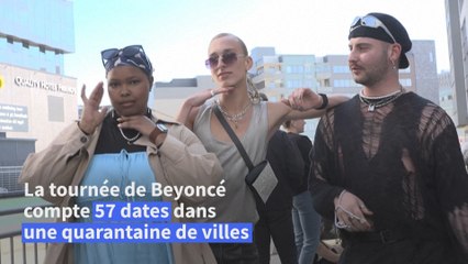 Stockholm : des fans venus du monde entier pour le début de la tournée de Beyoncé