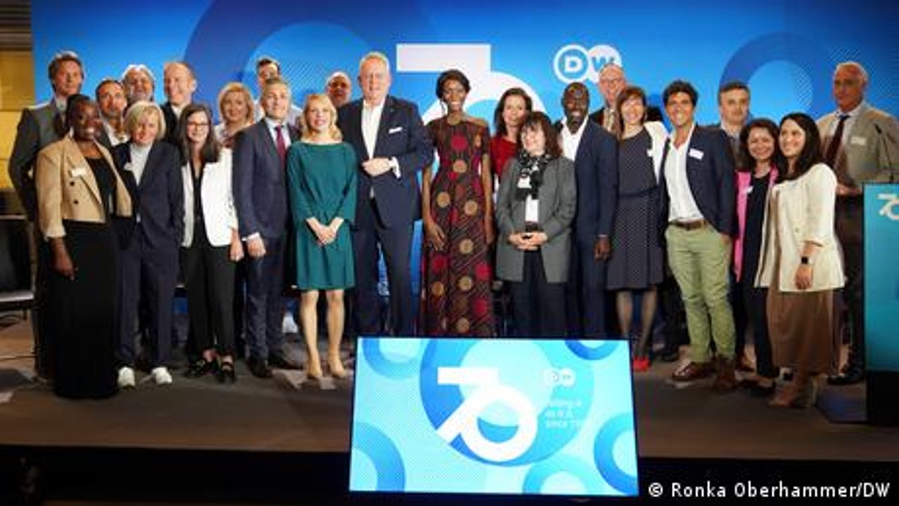 Deutsche Welle marks 70th anniversary