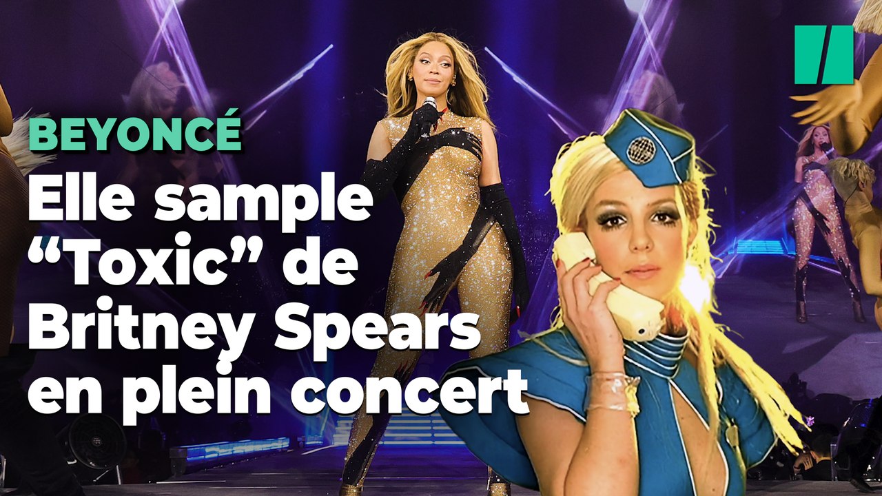 Au concert de Beyoncé, même Britney Spears était présente à sa façon